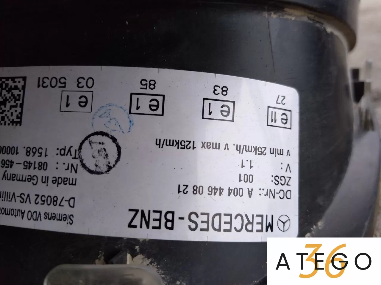 0044460821 комбинация приборов Мередес Актрос/Аксо