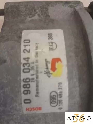 Генератор MAN б/у | Оригинальное навесное оборудование