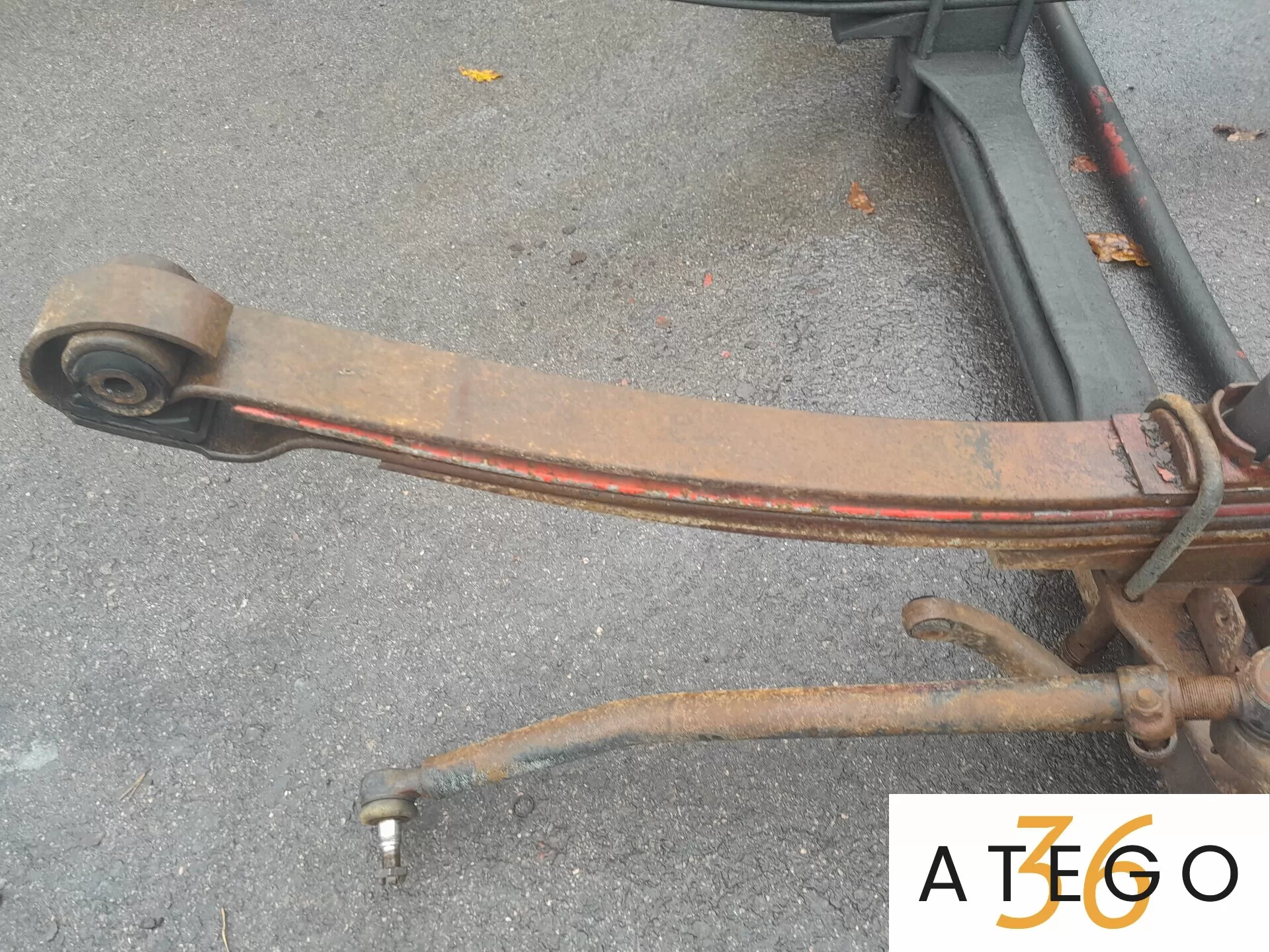 Рессора передняя Mercedes-Benz-1120