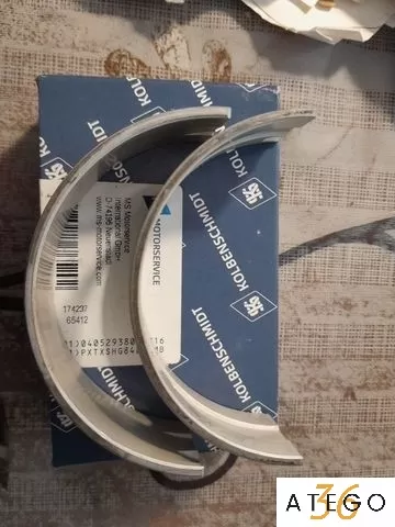 Вкладыши шатунные ремонтные +0,25 мм Kolbenschmidt для MAN D0834/D0836