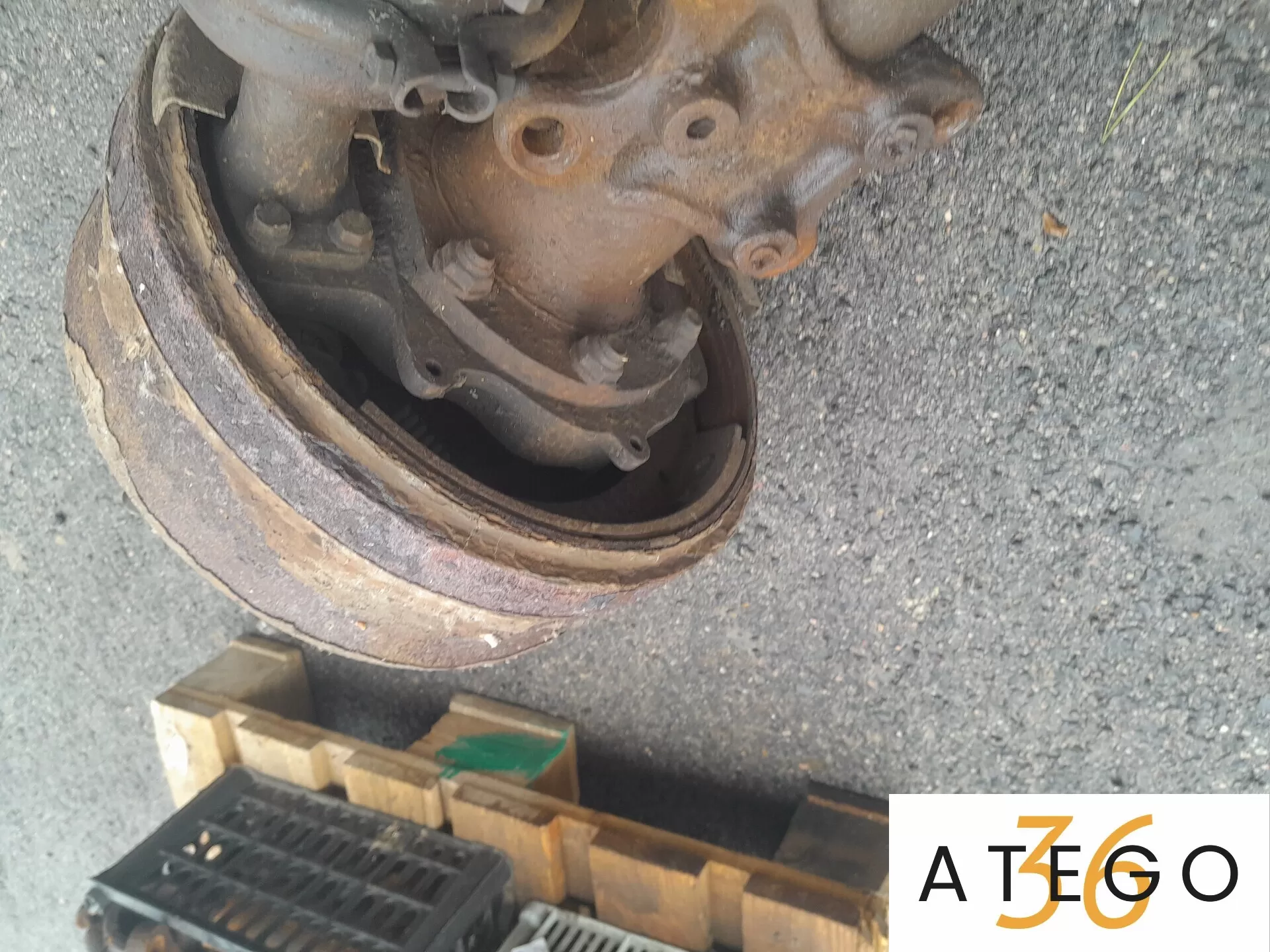 Задний мост Мерседес-Бенц 1120