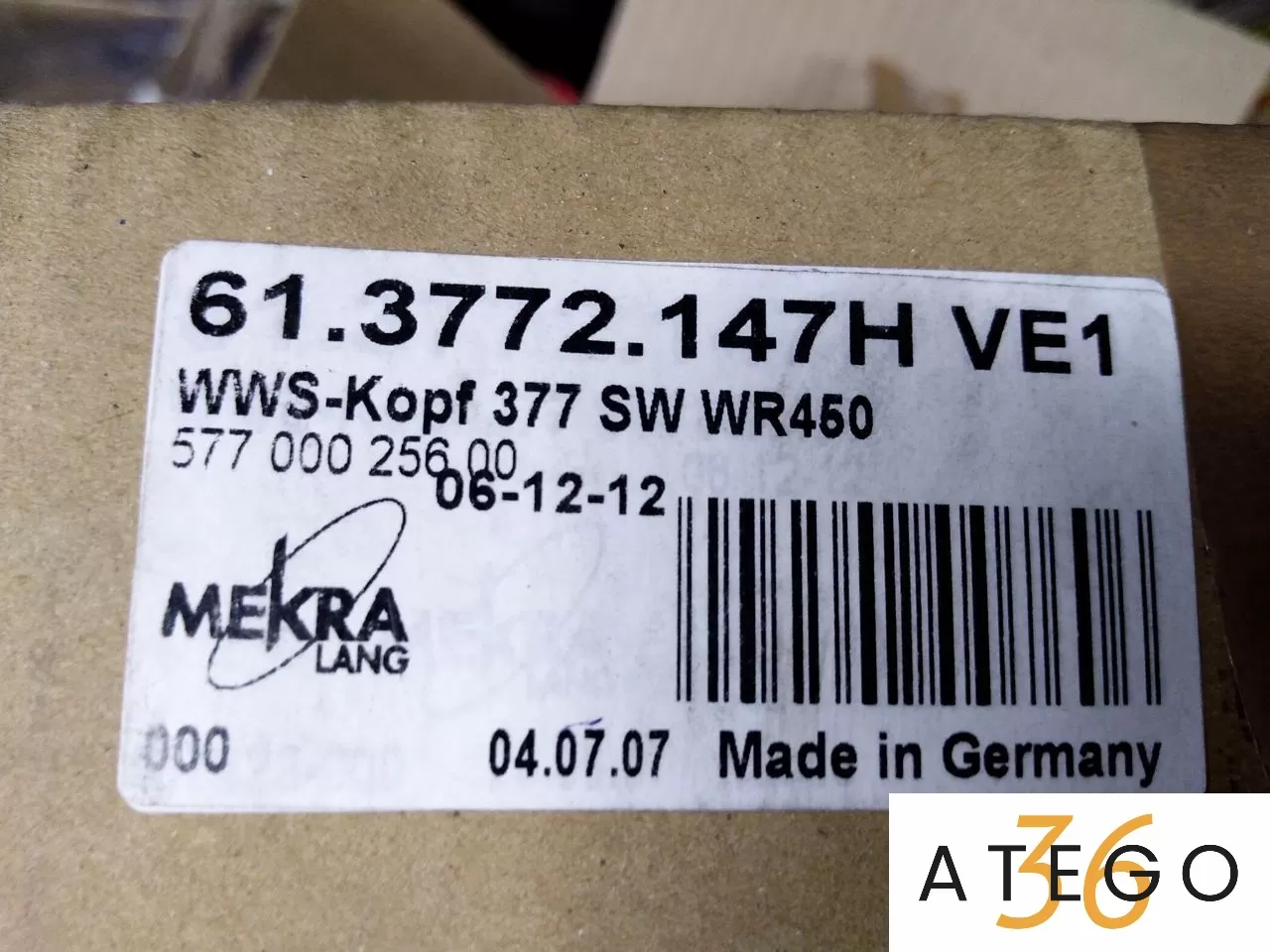 Корпус дополнительного зеркала mekra