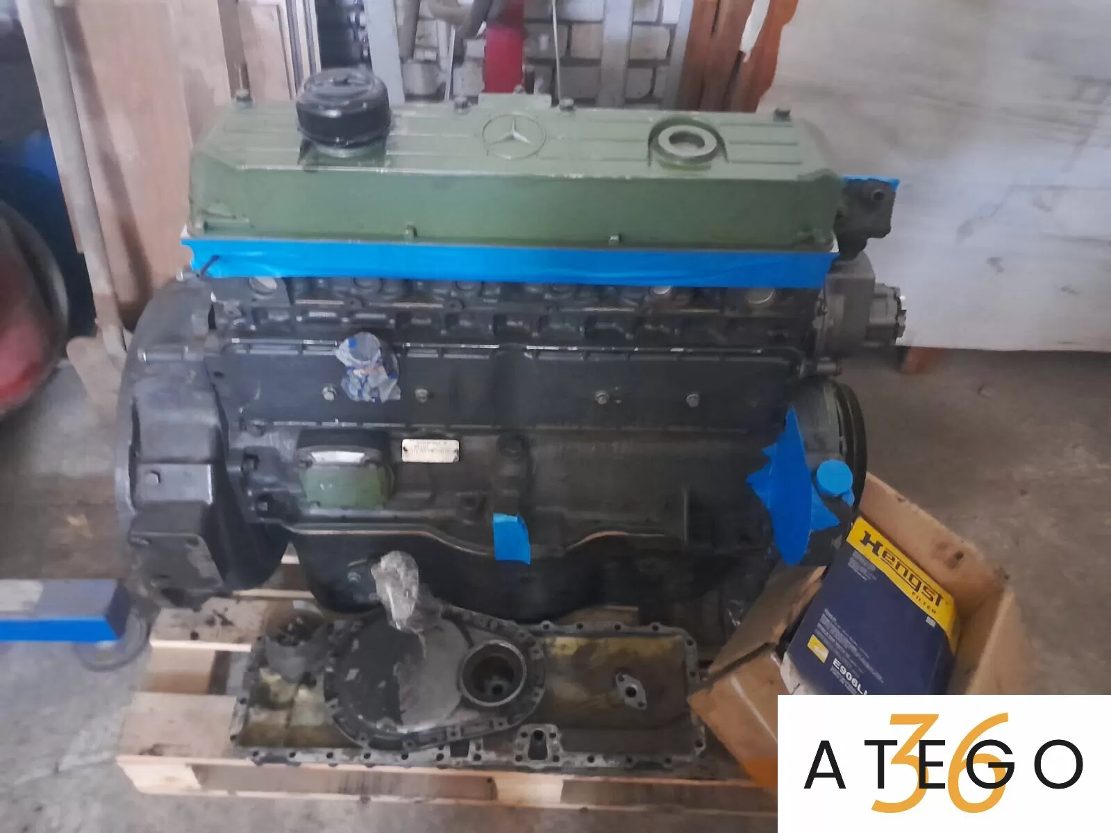 Двигатель OM366LA Mercedes-Benz 1120