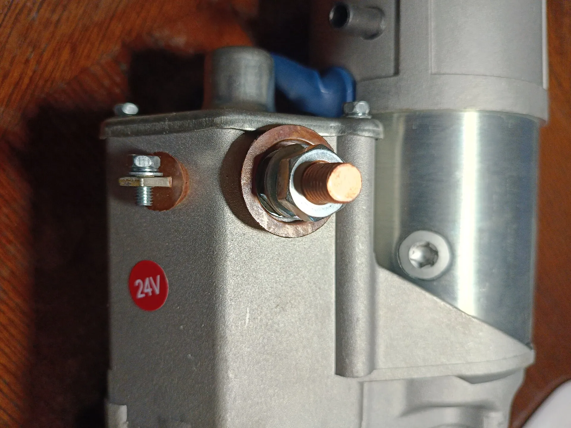 стартер двигателя  OM352/OM353/OM356 24 вольта