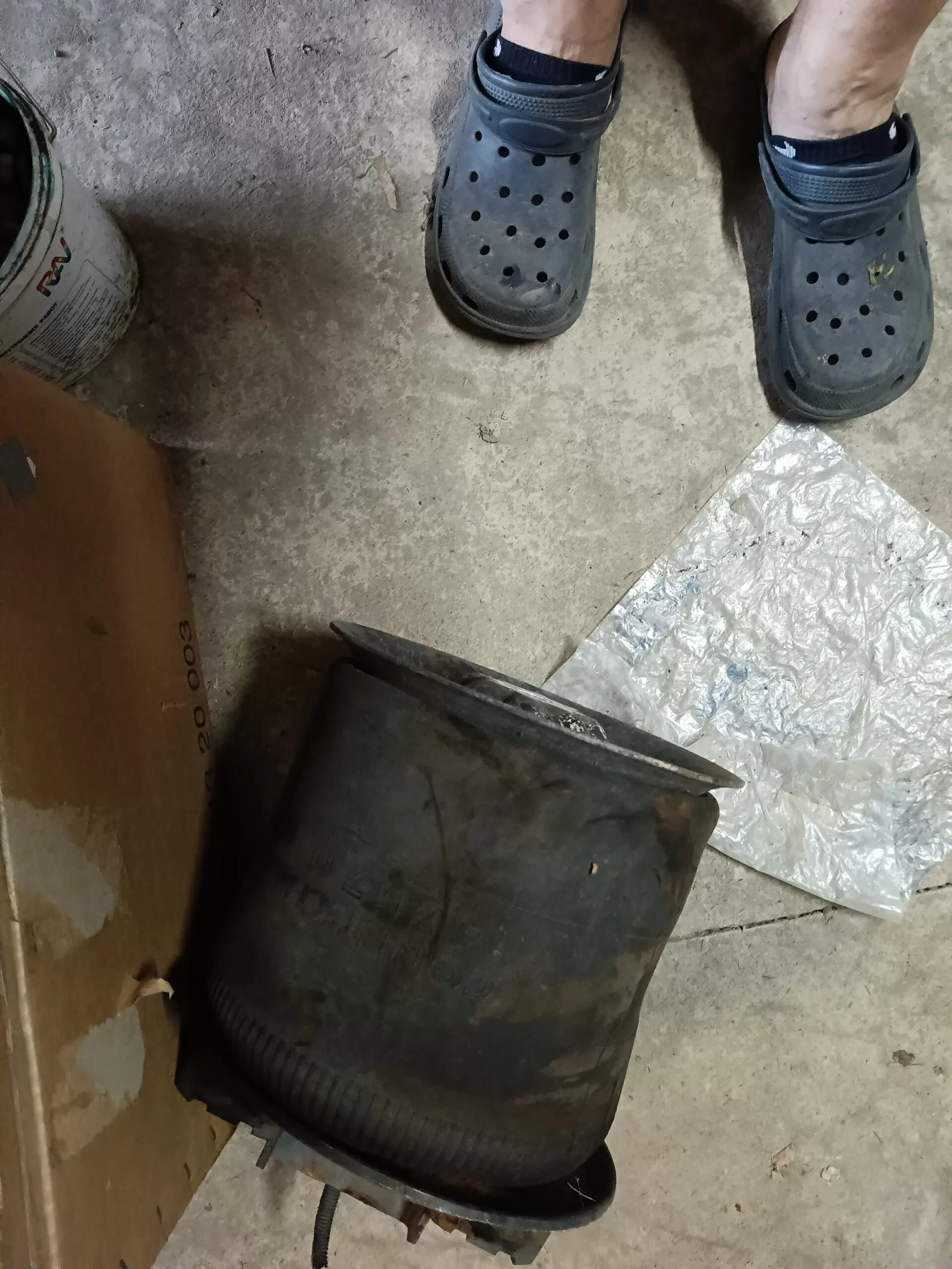 Пневмоподушка задняя 4757NP29 для Mercedes Atego