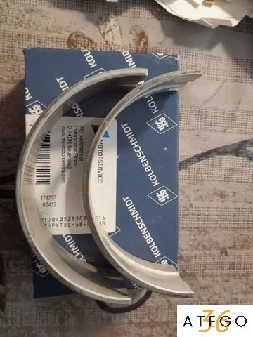 Вкладыши шатунные ремонтные +0,25 мм Kolbenschmidt для MAN D0834/D0836